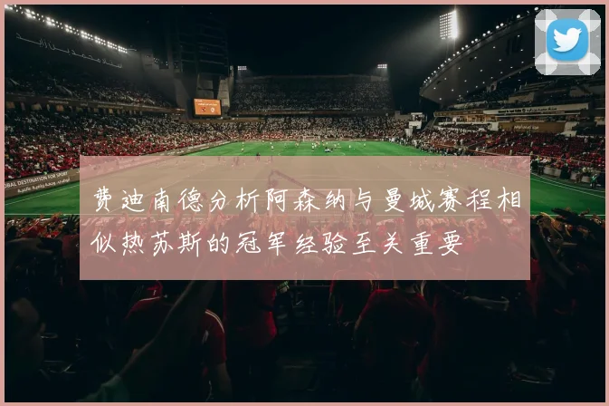 费迪南德分析阿森纳与曼城赛程相似热苏斯的冠军经验至关重要